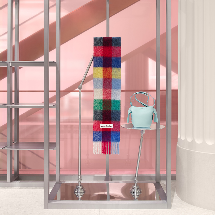 Acne Studios: Selfridges Accessories Hall London