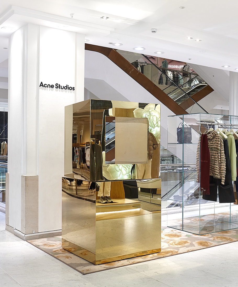 Acne Studios: Selfridges Menswear London